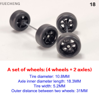 ราคา YUECHENG 4ชิ้น เซ็ต1 64ล้อขนาดสำหรับล้อยาง Hotwheels รุ่นรถแก้ไขชิ้นส่วน (19794536900)