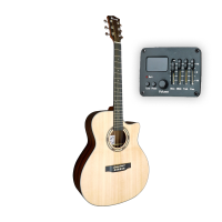 ราคา Paramount QAG504 QAG504E กีต้าร์โปร่ง Acoustic Guitar กีต้าร์โปร่งไฟฟ้า QAG504 QAG504E รับประกันศูนย์ Music Arms (21213726353)