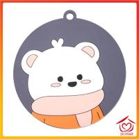 ราคา จานรองแก้ว ที่รองแก้วซิลิโคน ลายการ์ตูน แผ่นรองแก้ว จานรองแก้ว กันความร้อน กันน้ำ D805 (19608900131)