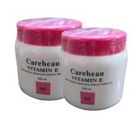 ราคา 2 กระปุก 500 กรัม แคร์บิว วิตามินอี บอดี้ครีม 500 มล Carebeau Vitamin E Body Cream สีชมพู กลิ่นกุหลาบ บำรุงผิวกาย ครีมเข้มข้นแต่ไม่เหนียวเหนอะหนะ เด็กใช้ได้ (17440544274)