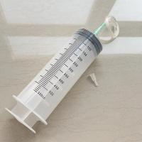 ราคา ถูก ไซริงค์ 100ml 550ml แถมสายต่อ30cm สลิ้งฉีดยาใหญ่ ไซริ้งค์ป้อนอาหาร ไซริ้งค์ป้อนอาหารนก ไซริ้งฉีดยาสัตว์ กระบอกฉีดยา ให้อาหารนก (14875422318)