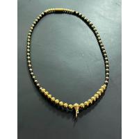 ราคา สร้อยกะลาแต่งทองเลเซอร์ไม่ลอกไม่ดำ เม็ดทองแต่งล่างขนาด8มิล ทองคั่นกะลาขนาด5มิล แข็งแรงทนทาน (20611202984)