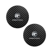 ราคา For Proton Car Water Coasters Drinks Cup Holder Pad Felt Non slip Interior Accessories Exora Preve Saga Waja X50 X70 SUPRIMA S SAVVY SATRIA (20266777324)