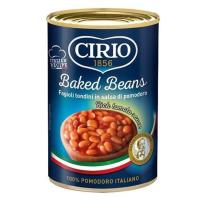 ราคา CIRIO Baked Beans 420 g ถั่วขาวอบในซอสมะเขือเทศ (10300334568)