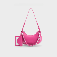 ราคา CHARLES and KEITH CK2 20671550 กระเป๋าสะพายข้างผู้หญิงมีช่องใส่บัตร (19301770968)