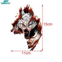 ราคา สติกเกอร์แต่งสติกเกอร์ติดรถยนต์แบบสะท้อนแสงพิมพ์ลายหมาป่าสำหรับรถจักรยานยนต์สติกเกอร์ใช้ได้สองแบบ (21166861215)