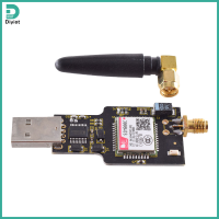 ราคา Diyiot SIM800C USB To GSM GPRS โมดูลไร้สาย Quad Band 850 900 1800 1900MHz CH340T ชิป USB รองรับ2G 3G 4G ซิมการ์ดการสื่อสาร USB SMS การส่งข้อมูลพร้อมเสาอากาศ (16018864457)