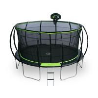 ราคา Springfree แทรมโพลีนที่กระโดด ซุปเปอร์พรีเมียม 10 ฟุต 3 ม โครงสร้างแข็งแรง ปลอดภัยมีรั้วตาข่ายกันตก ออกแบบจากนิวซีแลนด์ แถมฟรีแป้นบาส (6693730745)