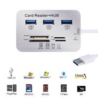 ราคา usb 3 0 5Gbps hub with card reader combo Multi (339051301)