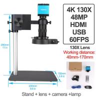 ราคา อุตสาหกรรมอิเล็กทรอนิกส์ซ่อมวิดีโอกล้องจุลทรรศน์กล้องจุลทรรศน์วิดีโอดิจิตอลชุด130Xการขยายให้ใหญ่ขึ้นโดยซูมHDMI VGAอุตสาหกรรมกล้องวีดีโอ200W 3800วัตต์ (11079696959)