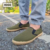 ราคา ส่งเร็วพิเศษ HOGO รองเท้าผ้าใบผู้ชาย สลิปออน รองเท้า รองเท้าผ้าใบ รองเท้าสลิปออน รองเท้าแฟชั่น (7220082601)