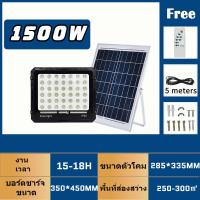 ราคา ซื้อ 1 แถม 1 1000W Solar Light 1000W โซล่าเซลล์ไฟสปอร์ตไลท์ กันน้ำ ไฟ led ไฟสปอร์ตไลท์โซล่าเซลล์ (18850686520)