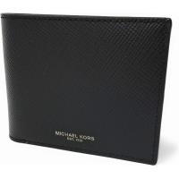 ราคา Michael Kors Mens Harrison Billfold with Passcase Wallet No Box Included Black (15925412928)