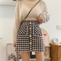 ราคา พร้อมส่ง กระโปรงสั้นเอวสูง กระโปรงลายสก็อต ผ้าทวิต ชาแนล กระโปรงลายสก็อตผ้าทวิตชาแนล กระโปรงเกาหลี ชุดเที่ยว (16852652458)