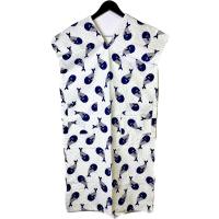 ราคา วาฬน้ำเงิน เดรสพื้นเมืองอก 42 นิ้ว ยาว 42 นิ้ว กระเป๋า 1 ข้าง ชุดผ้าฝ้ายแท้ ชุดพื้นเมือง ชุดเมืองทรงกะเหรี่ยง (19335824766)