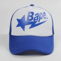 ราคา หมวก หมวกเบสบอล พิมพ์ลายตัวอักษร Bape แฟชั่นสําหรับผู้ชาย และผู้หญิง (20201751574)