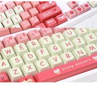 ราคา Cute Strawberry Keycap XDA Profile ปุ่มกดคีย์บอร์ด ลายสตรอเบอร์รี่น่ารัก สีชมพู สําหรับ Cherry Mx Switch Mechanical (20429630184)