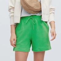 ราคา UNIQLO เอวยางยืดกางเกงกีฬาขาสั้นลำลองสำหรับผู้หญิง448023 456030ใหม่ฤดูร้อน (20747193670)