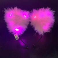 ราคา TRADER ผู้ใหญ่ วัยรุ่น สำหรับปาร์ตี้คอสตูม สวม พร้อมไฟ LED ที่คาดผมชุดแฟนซี เครื่องประดับผม ที่คาดผมหูแมว หมวกคอสเพลย์ (15928324869)