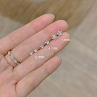 ราคา Winterwinter Jewelry Silver925 เครื่องประดับเงินแท้ เงินแท้925 ต่างหูเพชรcz รูปดาว (17485957360)