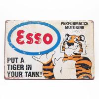 ราคา ป้ายสังกะสีวินเทจ Esso Put a Tiger in Your Tank ขนาด 20x30 ซม (10668459)
