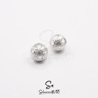 ราคา ลูกปัด ชาร์มเงินแท้ 92 5 ขนาด10มิล เม็ดบีทเงินแท้ ทรงกลมลายฉลุ สำหรับสร้อยข้อมือ สร้อยคอ สร้อยข้อเท้า (14618207261)