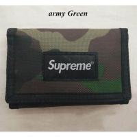 ราคา Supreme กระเป๋าสตางค์ ใบสั้น ผ้าแคนวาส พับได้ สําหรับนักเรียน (20347515165)