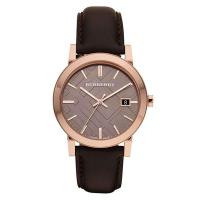 ราคา Burberry รองเท้าผู้ชายขนาด38มม ทองคำสีกุหลาบนาฬิกาหนังสีน้ำตาลรับประกัน2ปี BU9013 (17479551585)