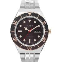 ราคา Timex Mens M79 Automatic 40mm Stainless Steel Strap Silver 18 Casual Watch Model TW2U96900ZV (19473443572)