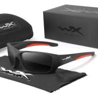 ราคา Wiley x WX brand New Sports Sunglasses Men HD Polarized Sun Glasses TR90 Square Frame Reflective Coating Mirror lens UV400 (10737057473)