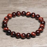 ราคา Feng Shui คุณภาพสูงลูกปัดภาวนาสีแดงกำไลตาเสือสีแดง สีน้ำตาล Healing Stone สร้อยข้อมือผู้ชายเครื่องประดับโยคะผู้ชาย Lucky สร้อยข้อมือหิน (9747817784)