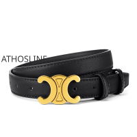 ราคา เข็มขัด Celine สำหรับผู้หญิงพร้อมกล่องของขวัญแบรนด์หรูชื่อดังหนังวัวแท้เข็มขัดใส่สบายหัวเข็มขัดขนาดพิเศษ2 5ซม (19525495945)