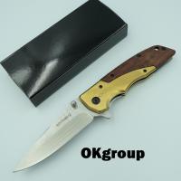 ราคา OKgroup SD007 NC Folding knife มีดพับพกพา มีดเดินป่า มีดสวยงาม มีดแคมป์ปิ้ง มีดพกพาใหญ่ มีดสปริง มีดพกสวยๆ 22 50ซม พร้อมระบบดีดใบมีด เราคัดเลือกโ (1472396132)