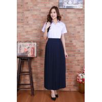 ราคา พลีท จีบรอบ กระโปรงพลีท ชุดนักศึกษา มี 2 สี สีดำ สีกรม มีทุกไซท์ ไซท์ใหญ่ก็มี สำหรับ นิสิต นักศึกษา (10855793969)