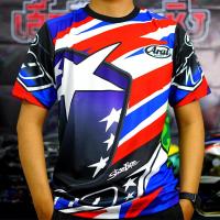 ราคา เสื้อใส่ขับรถ Arai hayden 69 แขนสั้น เสื้อใส่ออกทริป ใส่เล่น ฟรีสติ๊กเกอร์ (9368539998)