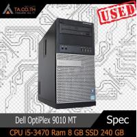 ราคา Dell OptiPlex 9010 MT คอม พิวเตอร์ตั้งโต๊ะ CPU i5 3470 Ram 8 GB SSD 240 GB สินค้ามีประกัน (13534422863)