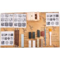 ราคา แสตมป์หินเครื่องมือแกะสลักชุดสิ่วชุด8Pcs จีนแสตมป์หินไม้แท่นตราประทับแสตมป์เตียงแกะสลักสำหรับแกะสลักตราประทับหิน (8159043565)