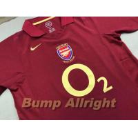 ราคา Retro เสื้อบอลย้อนยุค Vintage ทีม อาเซนอล O2 เหย้า 2005 Arsenal Home 2005 คลาสสิก สุดเท่ห์ (8752827169)