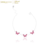 ราคา Louis Montini Jewelry Sterling Silver 925 Bracelet สร้อยข้อมือเงินแท้ 92 5 สร้อยข้อมือผู้หญิง รูป butterfly LJBL08 (20824436908)