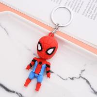 ราคา Disney Marvel Avengers Spider Man Iron Man กัปตันอเมริกาตุ๊กตาพวงกุญแจจี้กระเป๋ารถคีย์แหวนจี้ของขวัญ (14677080057)