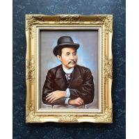 ราคา กรอบหลุยส์ทองรัชกาลที5ภาพเคลือบฟีล์มเย็นลามิเนตอย่างดีกันน้ำกันฝุ่นทนทานหล่นไม่แตกใส่กรอบหลุยส์ทอง ขนาดรวมกรอบ21X26 นิ้ว (11815955941)