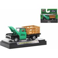 ราคา M2 Machines 1 64 Auto Shows Ford 1956 Ford F 100 Stakebed Truck R69 21 70 (15419329158)