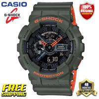 ราคา นาฬิกากีฬาผู้ชาย G Shock GA110 ต้นฉบับ แสดงเวลาคู่ กันน้ำได้ถึง 200 เมตร กันกระแทกได้ โลกเวลา แสง LED อัตโนมัติ รับประกัน 4 ปี GA 110LN 3A ใหม่แท้ (19207669472)