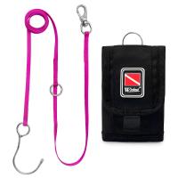 ราคา Wicked Scuba ตะขอเกี่ยวดำน้ำ Reef hook สแตนเลส 316 ปรับความยาวได้ 4 6 ฟุต พร้อมกระเป๋าผ้าไนลอน (7760516741)