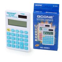 ราคา เครื่องคิดเลข ขนาดเล็ก 8 หลัก QCONE QC 668V รุ่น QC 668V 05c Cal (690846028)
