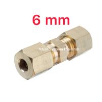 ราคา ข้อต่อตาไก่ทองเหลือง Union tube fitting ข้อต่อยูเนี่ยนตาไก่ทองเหลือง (4154020313)