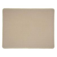 ราคา แผ่นดักทรายแมว 2 ชั้น ขนาดใหญ่ 3 สี ที่รองทรายแมว ห้องน้ำแมว เสื่อแมว ล้างน้ำได้ เททรายออกได้ แผ่นรองกระบะทรายแมว พรมรองกระบะทรายแมว แผ่นรองทรายแมว Cat Litter Mat พรมเช็ดเท้า (9610245692)