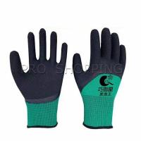 ราคา Pro งมือผ้าเคลือบยาง กันบาด กันหนาม กันลื่น ถุงมือทำสวน ถุงมือช่าง Rubber gloves (19005449402)