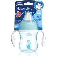 ราคา USA แก้ว หัดดื่ม แบรนด์ CHICCO 7oz 200ml 4M Natural Fit Transition Cup ขวดน้ำ ถ้วยหัดดื่ม (19555220121)