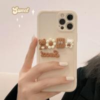 ราคา Off White หมีบิสกิตสามมิติสำหรับ Iphone 13Mini 13 13Pro 13pro Max 12Mini 12 12 Pro 12 Pro Max 11 11 Pro 11 Pro Max X Xs Xr Xs Max 6 6S 7 8 plus เคสโทรศัพท์มือถือแบบนิ่ม (10840659892)